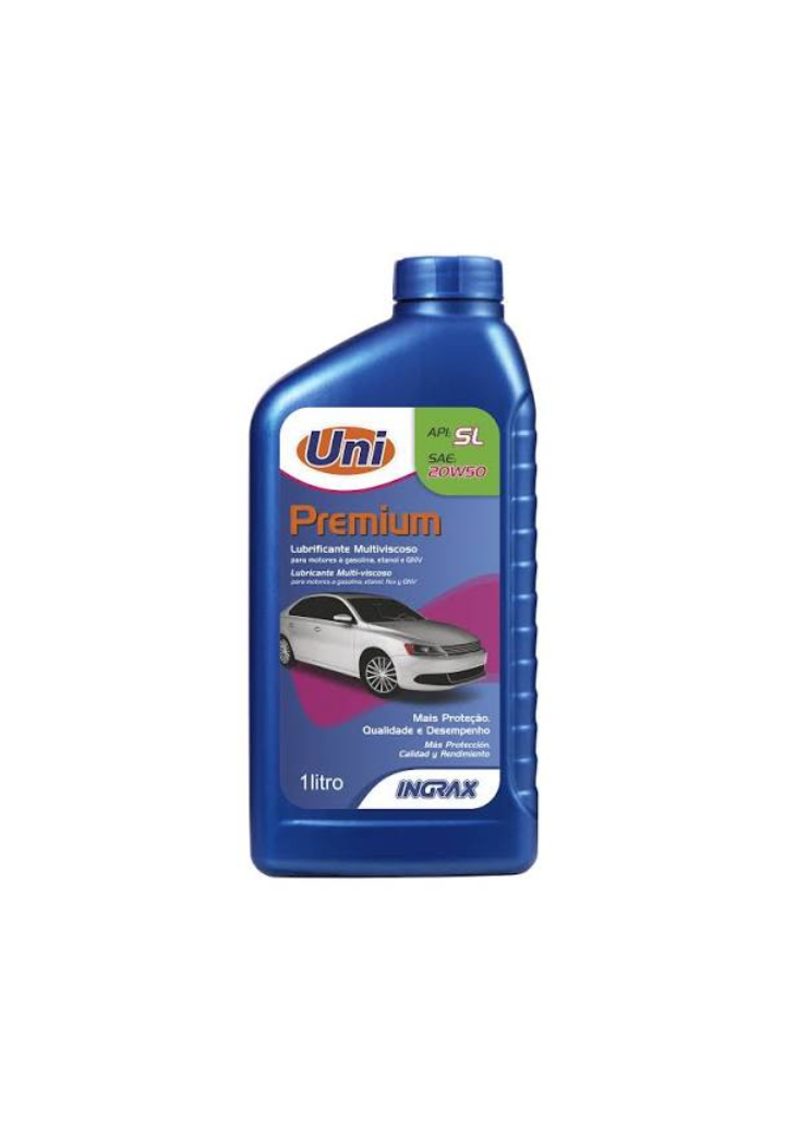 Óleo Lubrificante Ingrax Uni Premium Sl 20w50 - 1l