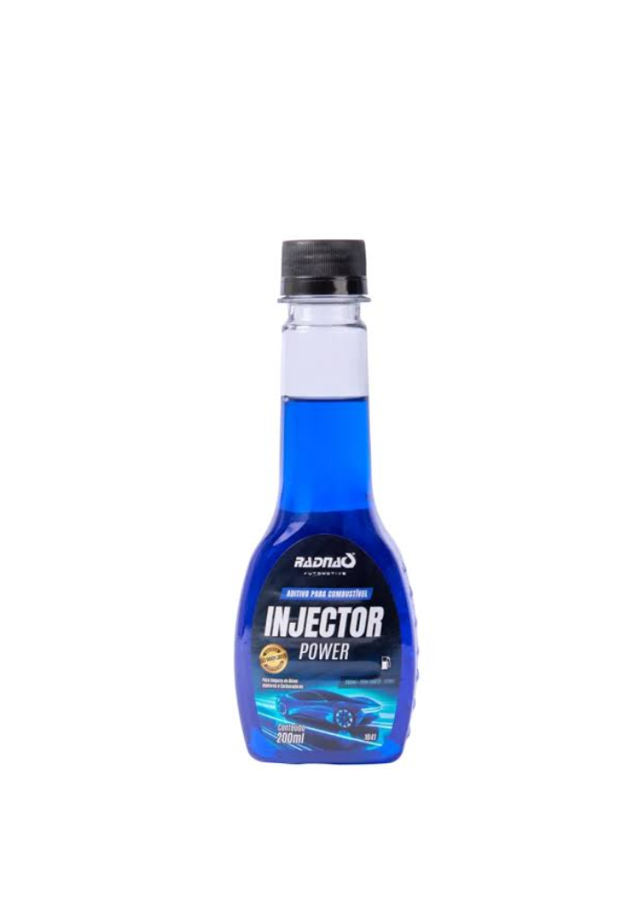 Aditivo Combustível INJECTOR POWER 200 ML RADNAQ
