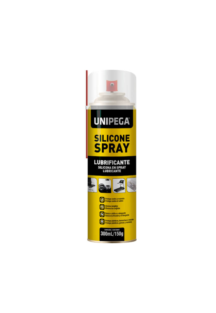 Silicone Lubrificante Spray 300ml Unipega