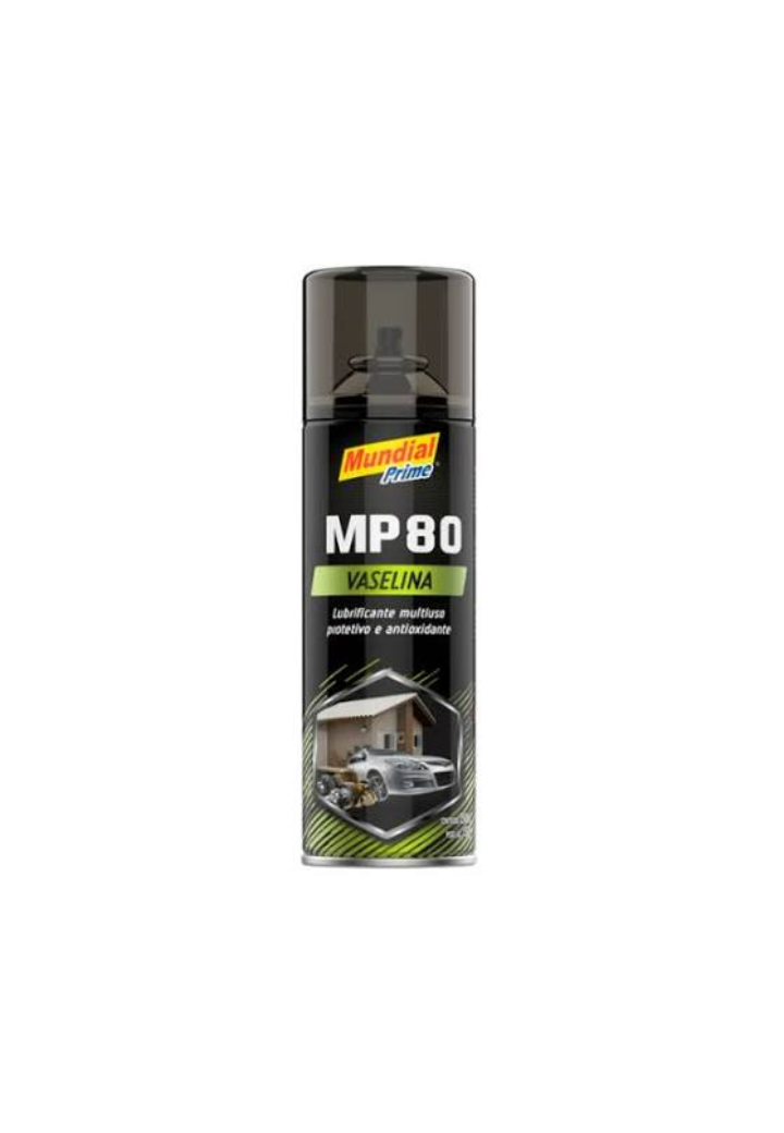Vaselina Spray Multiuso Mundial Prime MP80 250ml Lubrificante