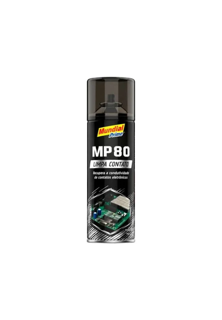 MP80 Limpa Contato Spray 300ml Mundial Prime Alta Performance