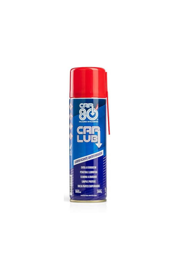 Car80 Car Lub 300ml Desengripante Lubrificante