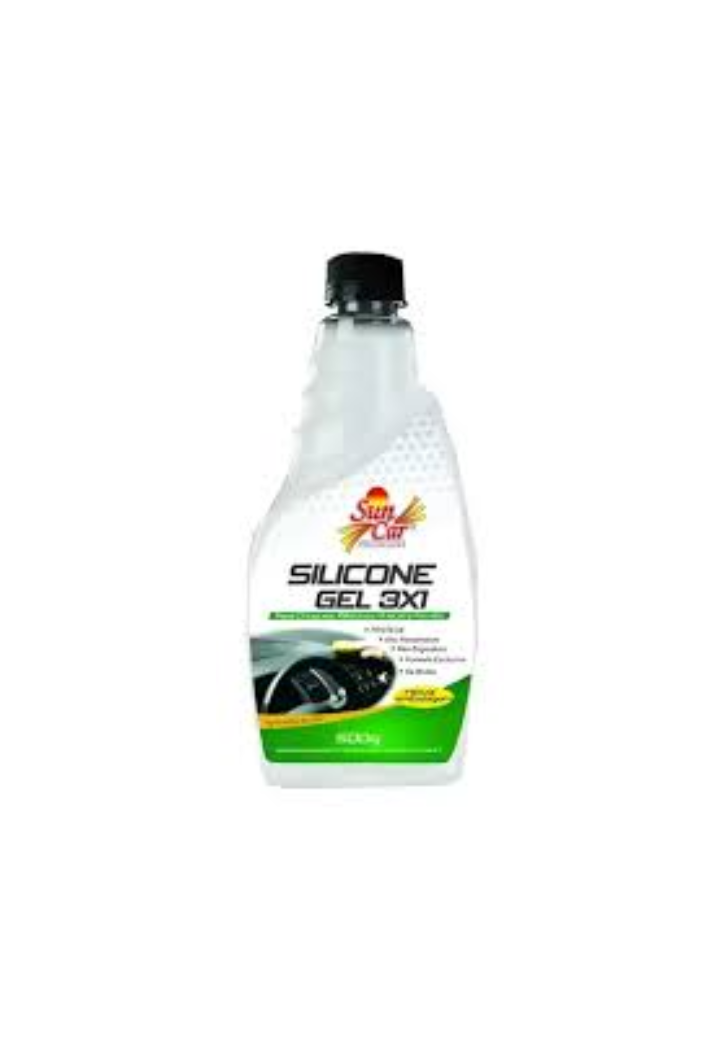 Silicone Gel Painel Carro Revitalizador De Plástico 3x1 500g