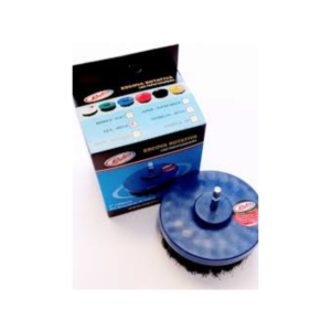 Escova Rotativa Copetec Azul Macia Para Parafusadeira 100mm