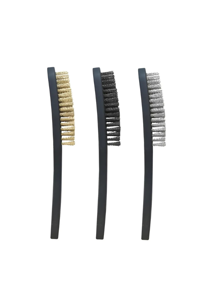 Escova de Aço Lotus Plástica 29cm Cerdas Aço