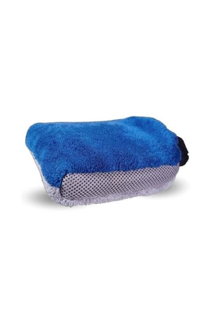 Luva De Lavagem Vonixx Microfibra Dupla Ação 25x16cm