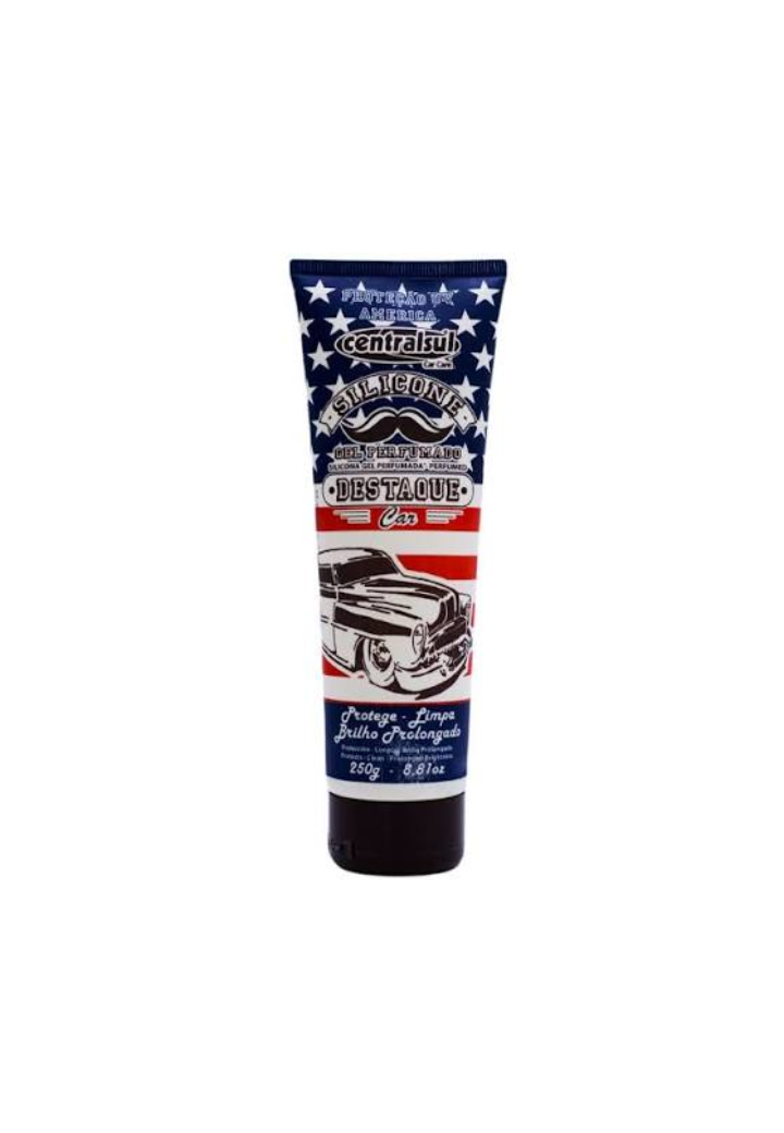 Silicone Gel Perfumado Destaque Car America 250g Centralsul