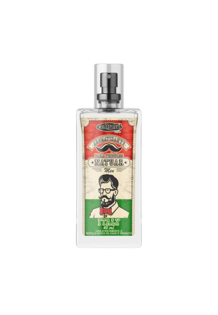 Aromatizante Perfume Automotivo Men Italy 45ml Centralsul