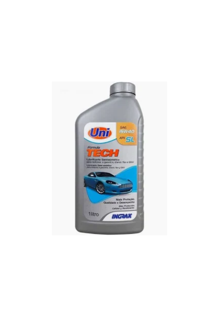 Óleo Motor Semissintético Ingrax Uni Tech 15w40 Sl 1l